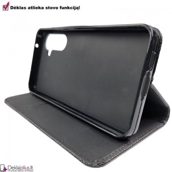 Telone atverčiamas dėklas - juodas (Samsung A55 5G)
